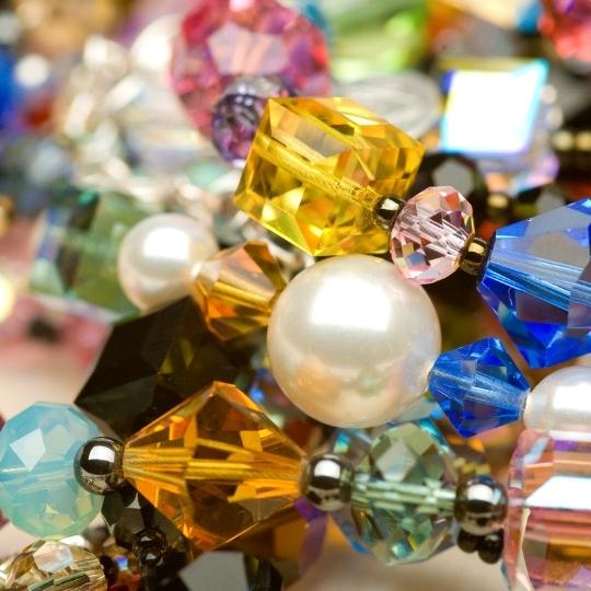 Showcasing Swarovski Crystals gemstones