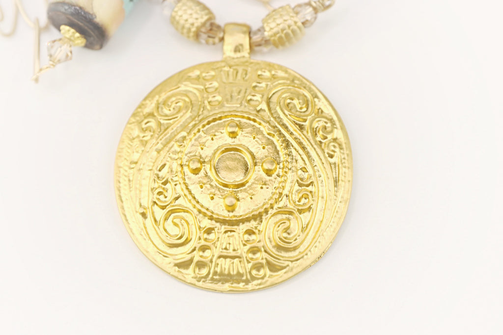 Affirmation Gold Necklace | Affirmation Gold Pendant | Nastava Jewelry