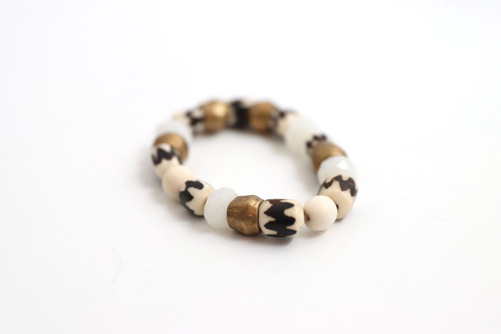 Wooden Beads bracelet | African Wooden Beads | Nastava Jewelry