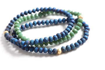 Lapis and Green - Nastava Jewelry