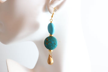 Turquoise Drops 1 - Nastava Jewelry