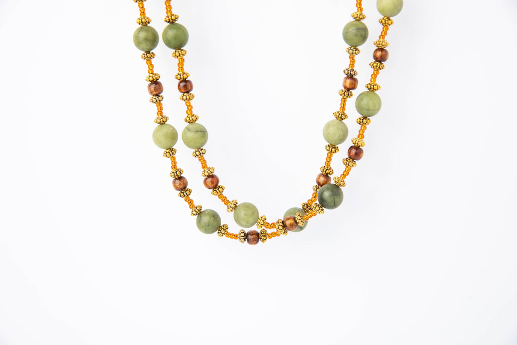 Green Jade Hanging - Nastava Jewelry
