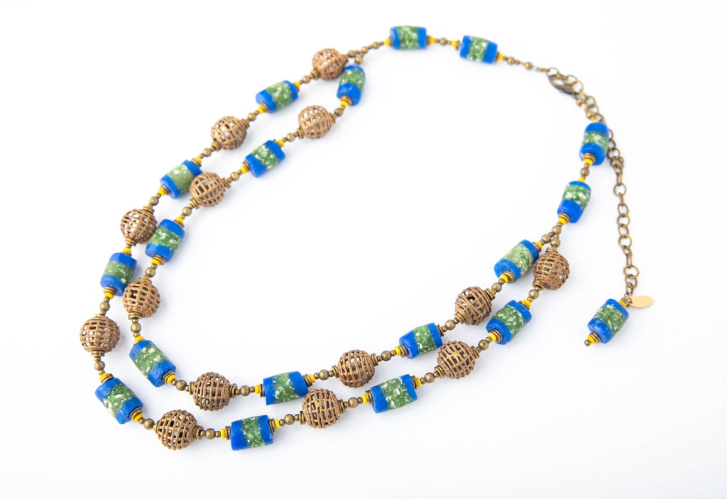 African Wonder Necklace | African Joy Necklace | Nastava Jewelry
