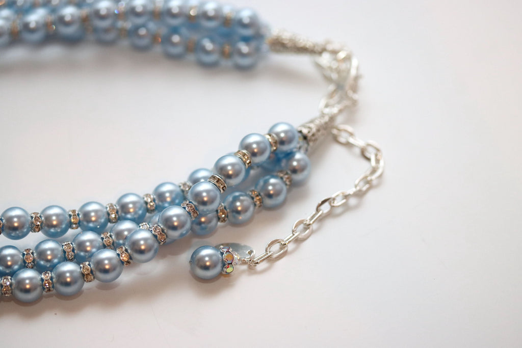 Pearly Blues - Nastava Jewelry