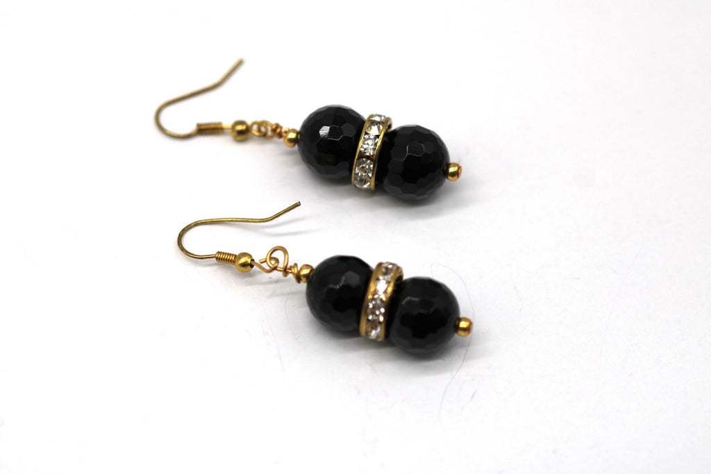 Luxurious Onyx Earrings - Nastava Jewelry