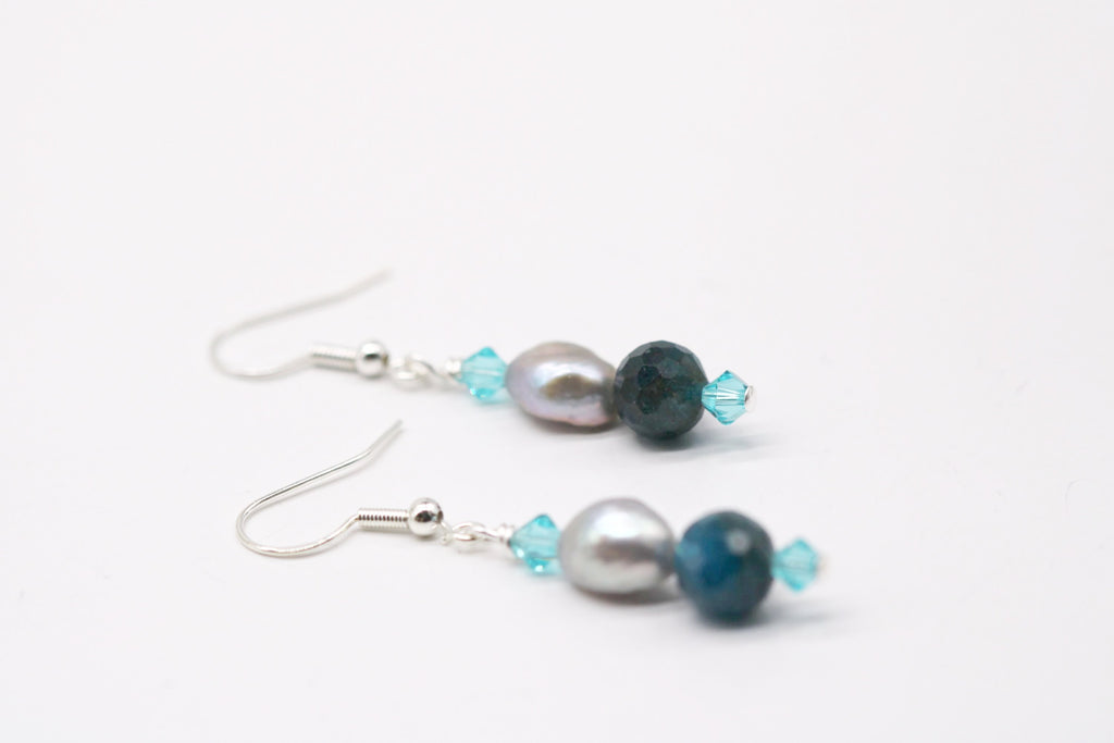 Lagoon Earrings - Nastava Jewelry