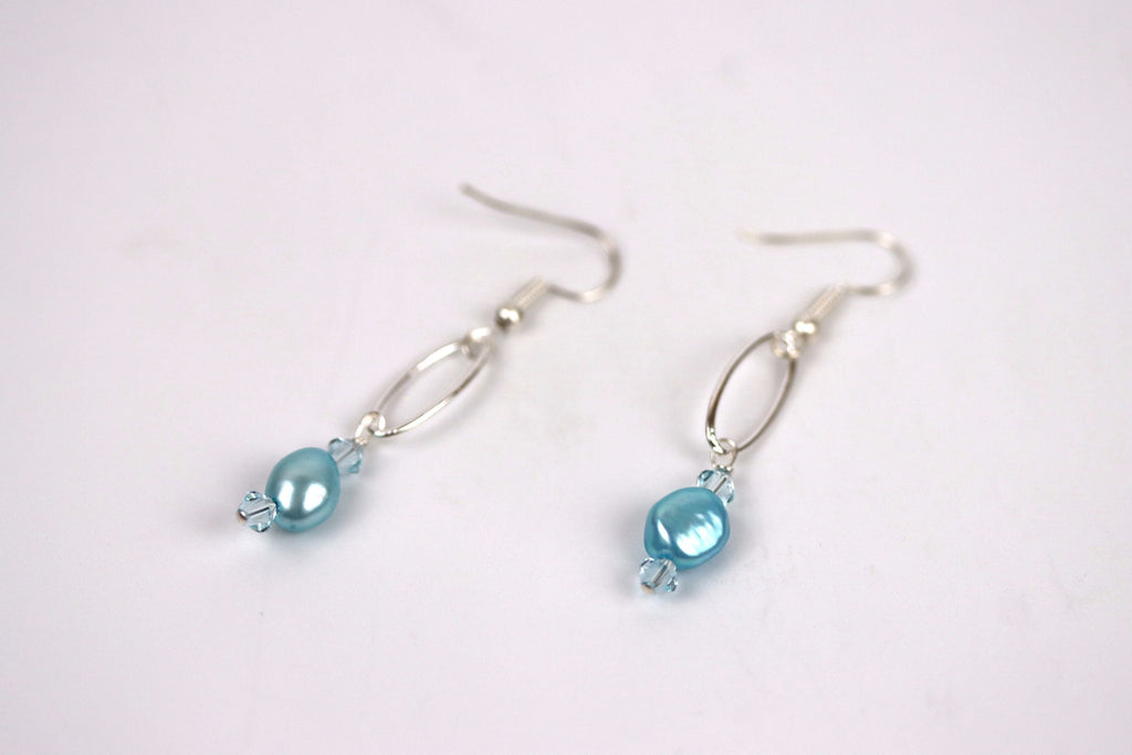 Blue Skies Earrings - Nastava Jewelry